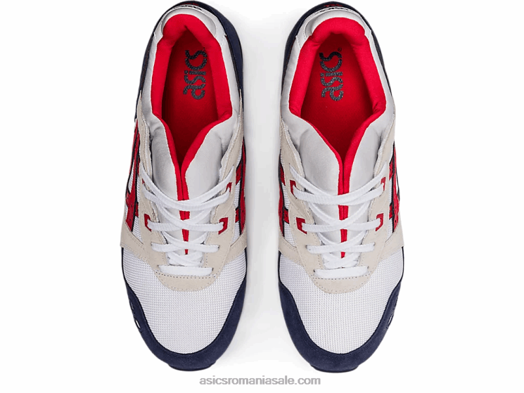 Asics alb/rosu clasic gel-lyte iii og ZF4641903