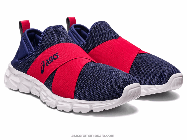 Asics albastru indigo/roșu viteză slip-on cu lyte cuantic ZF4641237