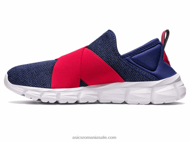 Asics albastru indigo/roșu viteză slip-on cu lyte cuantic ZF4641237