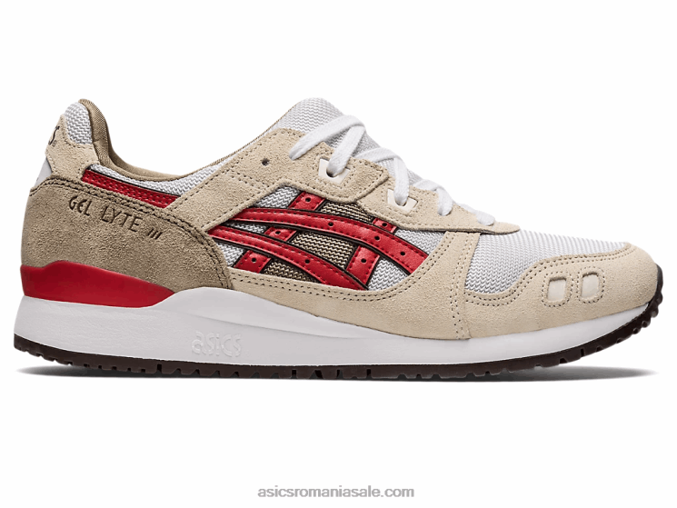 Asics alertă gri/roșu fum gel-lyte iii og ZF4641094