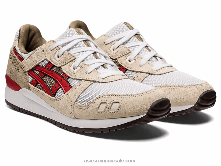 Asics alertă gri/roșu fum gel-lyte iii og ZF4641094