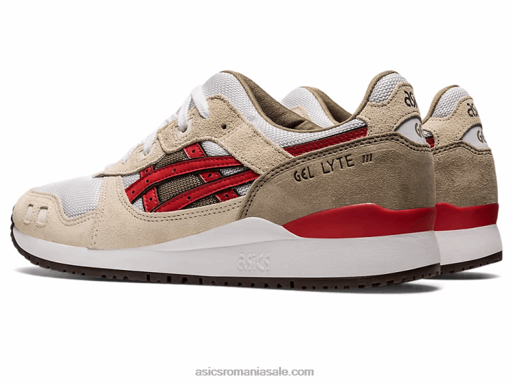Asics alertă gri/roșu fum gel-lyte iii og ZF4641094