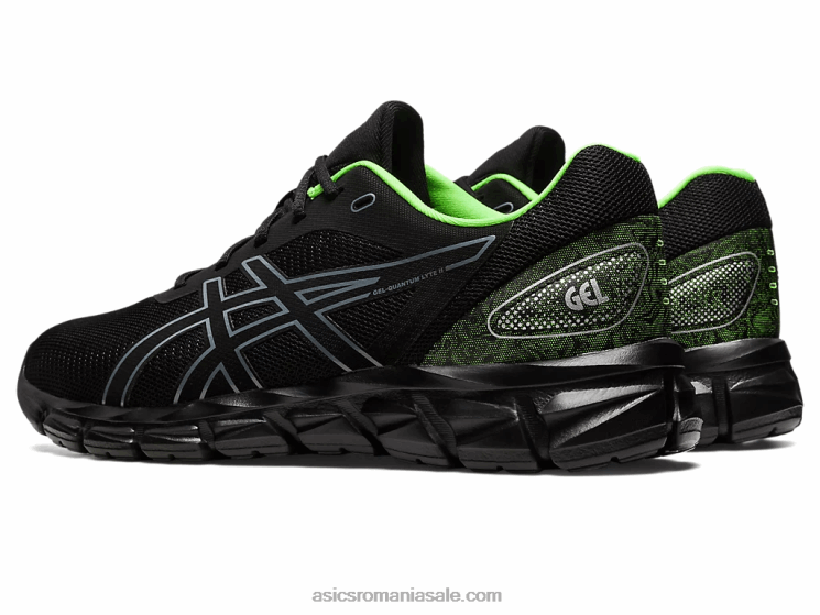 Asics gecko negru/verde gel-quantum lyte ii ZF464260