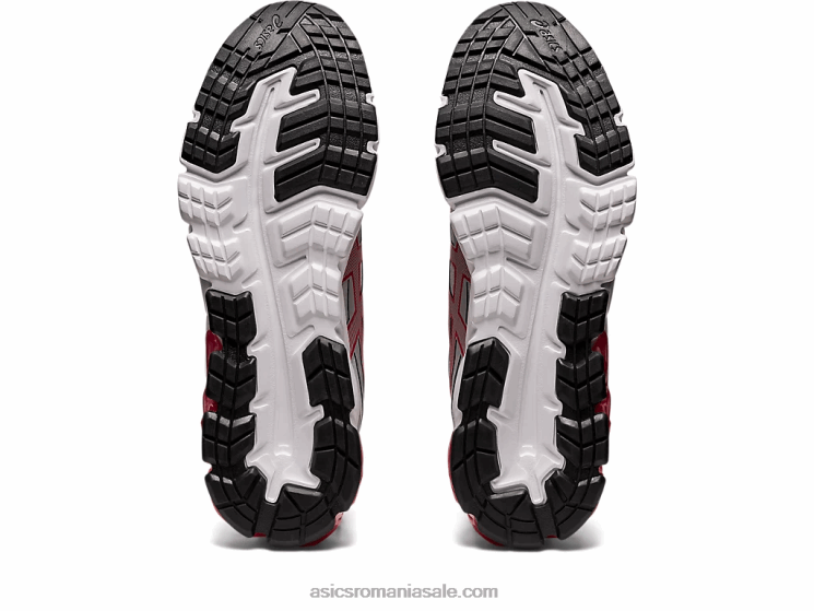 Asics gri glacier/rosu clasic gel-quantum 90 ZF464672