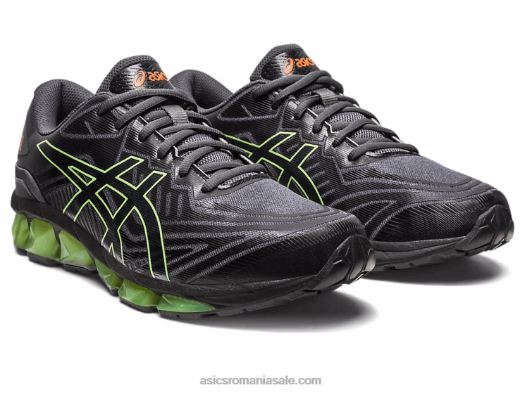Asics gri închis/verde lime gel-quantum 360 vii ZF464133