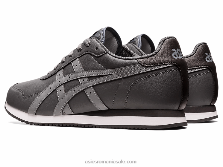 Asics gri oțel/foaie rocă alergător de tigru ZF4641189