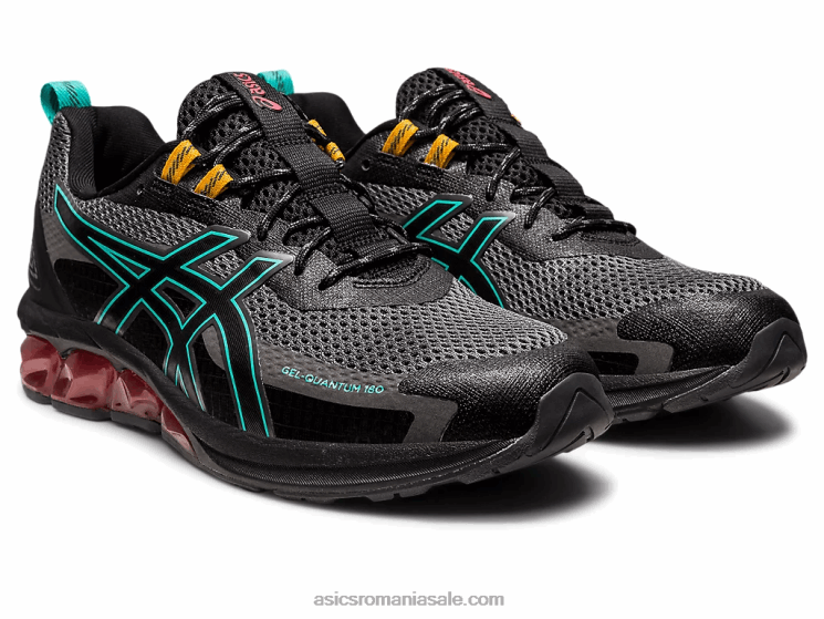 Asics gri oțel/negru gel-quantum 180 vii ZF464131
