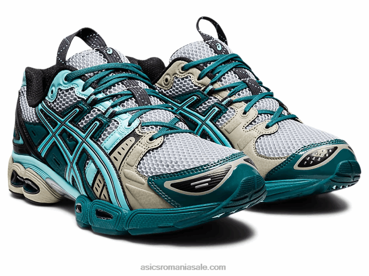 Asics gri piemont/albastru aruba ub3-s gel-nimbus 9 ZF4641251