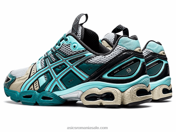 Asics gri piemont/albastru aruba ub3-s gel-nimbus 9 ZF4641251