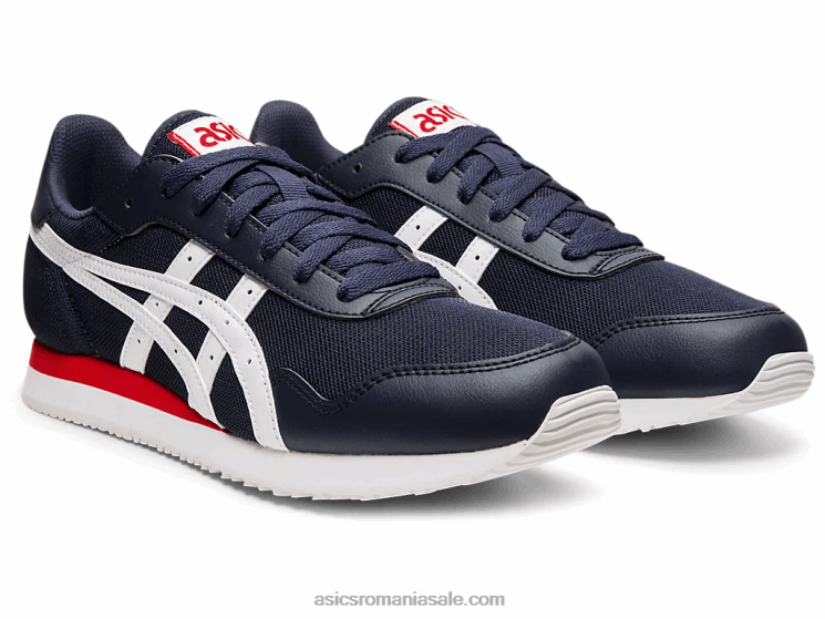 Asics miezul nopții/alb alergător de tigru ZF4642106