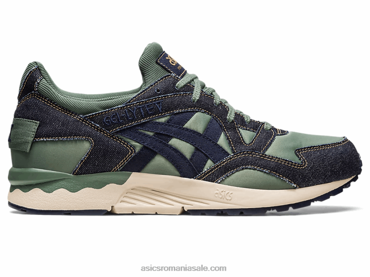 Asics miezul nopții/iedera gel-lyte v patchwork modern ZF464240