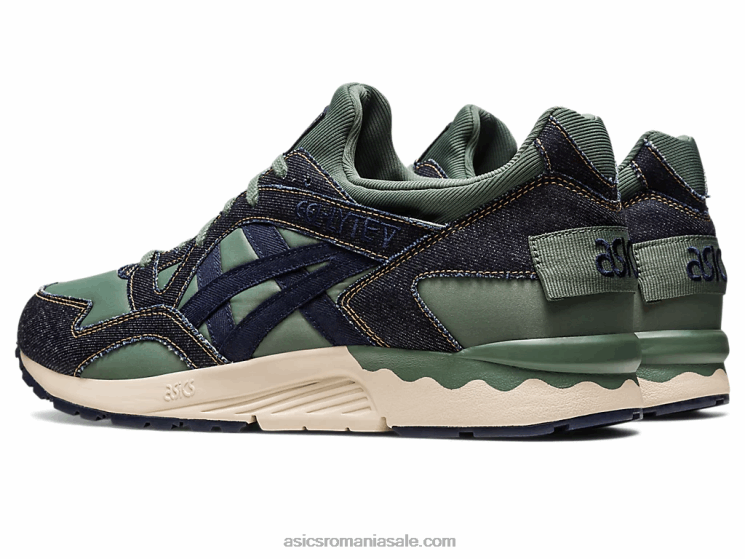 Asics miezul nopții/iedera gel-lyte v patchwork modern ZF464240