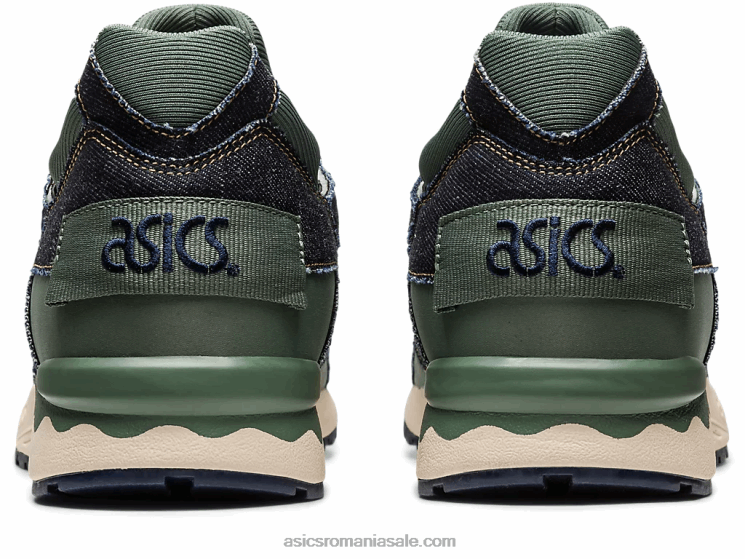 Asics miezul nopții/iedera gel-lyte v patchwork modern ZF464240