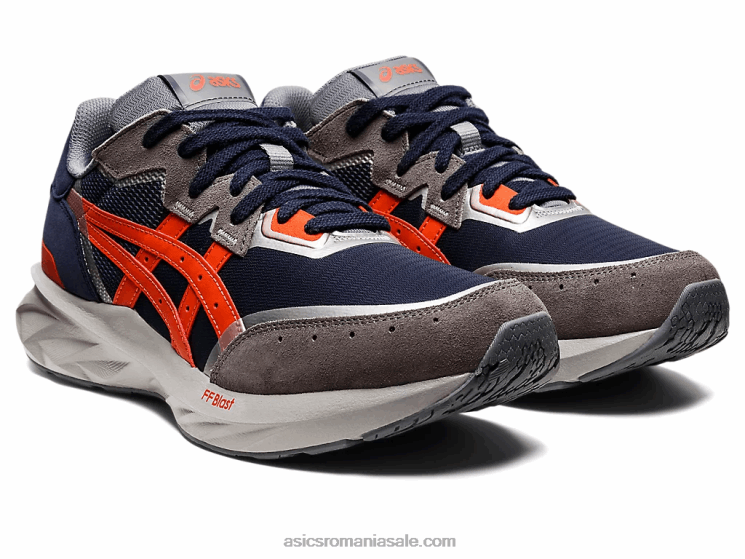 Asics miezul nopții/lut roșu explozie tarther ZF4641540
