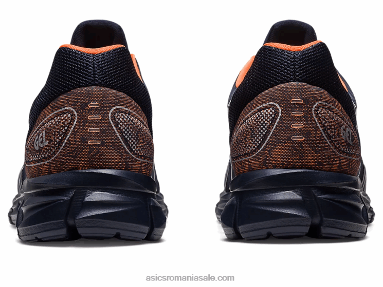 Asics miezul nopții/portocaliu șocant gel-quantum lyte ii ZF464268