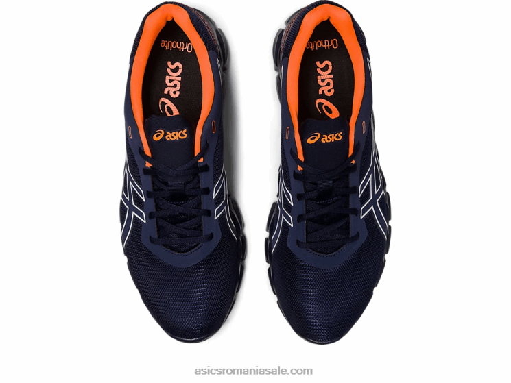 Asics miezul nopții/portocaliu șocant gel-quantum lyte ii ZF464268