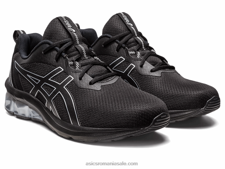 Asics negru/argint pur gel-quantum 90 iv ZF46495