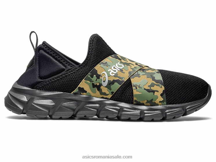 Asics negru/camo slip-on cu lyte cuantic ZF4641232