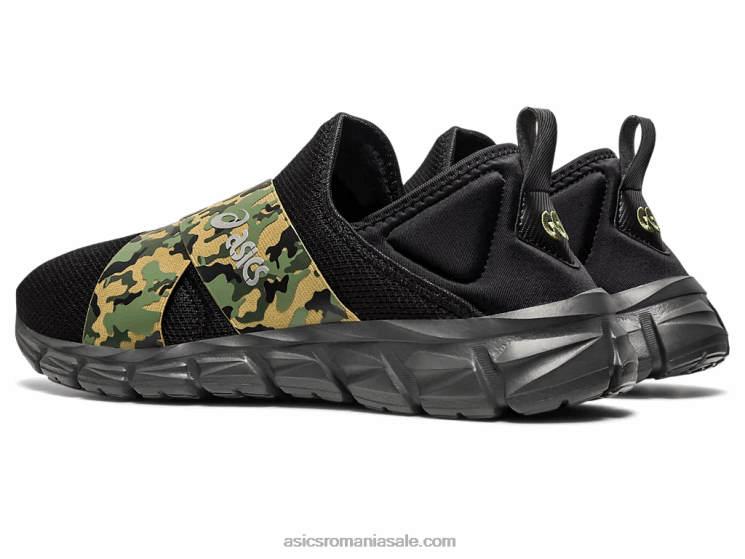 Asics negru/camo slip-on cu lyte cuantic ZF4641232