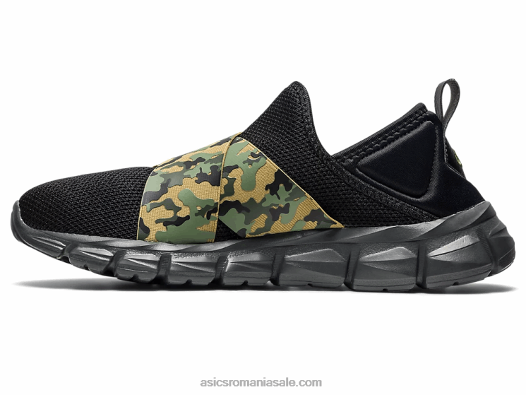 Asics negru/camo slip-on cu lyte cuantic ZF4641232