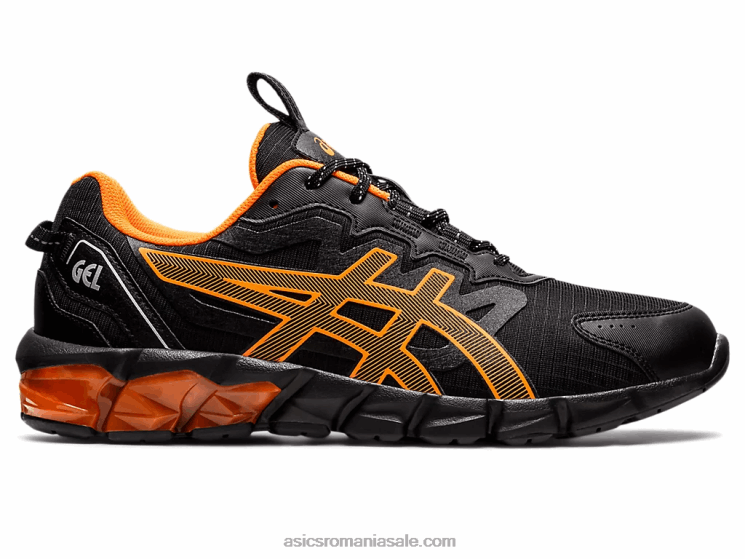 Asics negru/portocaliu șocant gel-quantum 90 ZF4641603