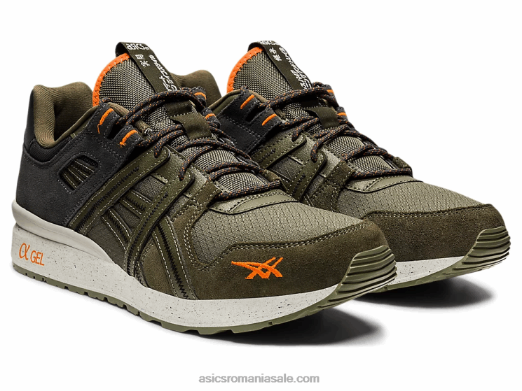 Asics pânză de măsline/habanero gt-ii re ZF4641259