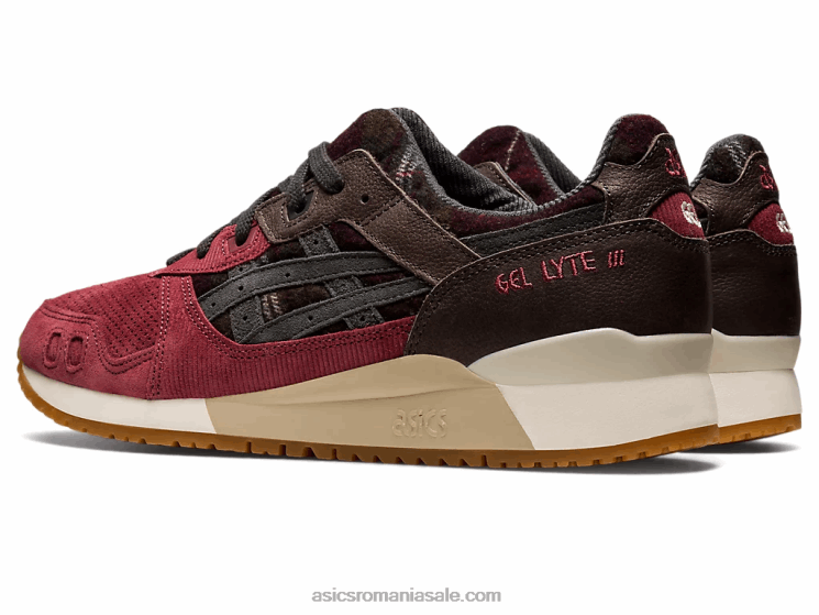 Asics roșu piept/gri obsidian gel-lyte iii og ZF464747