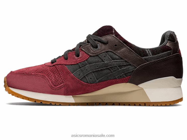 Asics roșu piept/gri obsidian gel-lyte iii og ZF464747