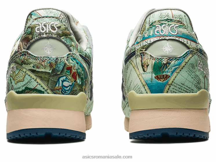 Asics verde gheață/albastru miezul nopții atmos x gel-lyte iii og ZF464570