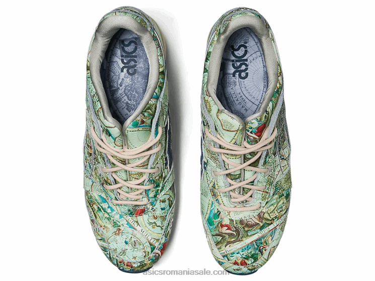 Asics verde gheață/albastru miezul nopții atmos x gel-lyte iii og ZF464570