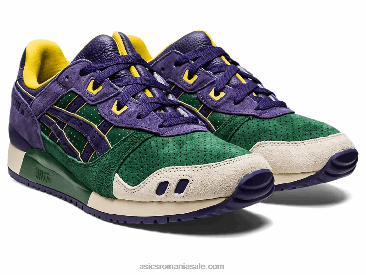 Asics verde vânător/violet mat gel-lyte iii og ZF4641330