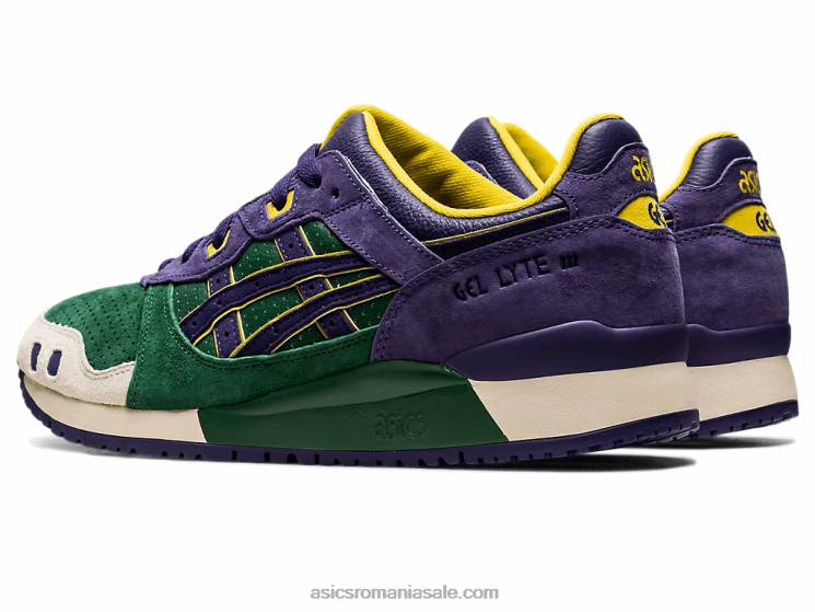 Asics verde vânător/violet mat gel-lyte iii og ZF4641330
