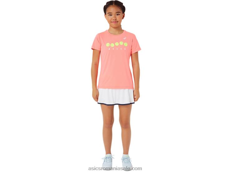 Asics guava tricou grafic de tenis pentru copii ZF4644237