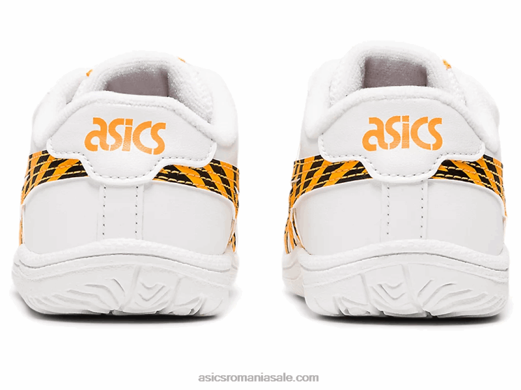 Asics alb/colega galben mărimea copilului mic al Japoniei ZF4644443