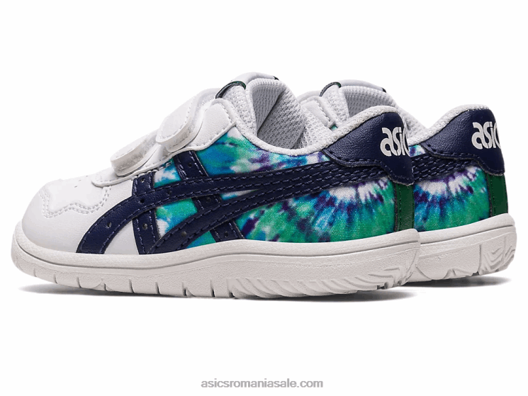 Asics alb/peacoat mărimea copilului mic al Japoniei ZF4644327