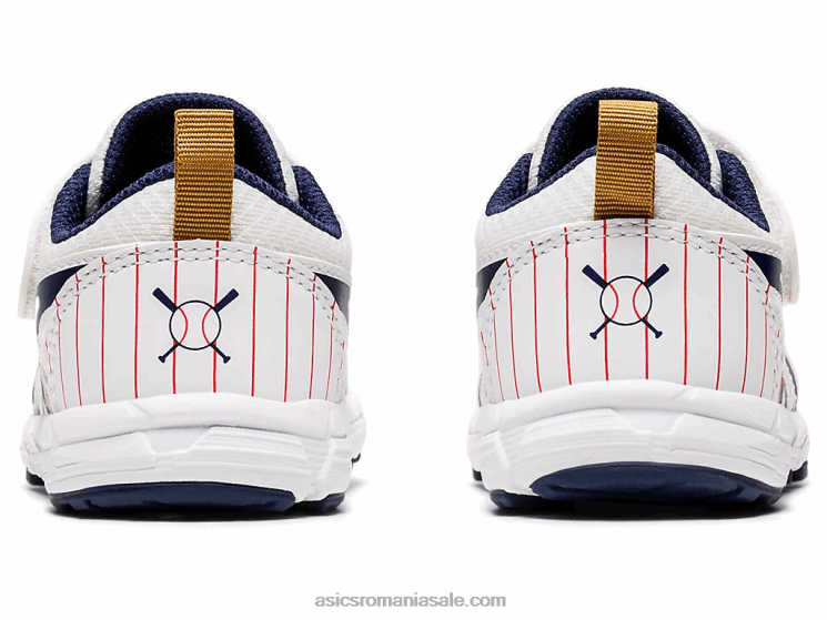 Asics alb/peacoat susțin dimensiunea 6 copil mic ZF4644555