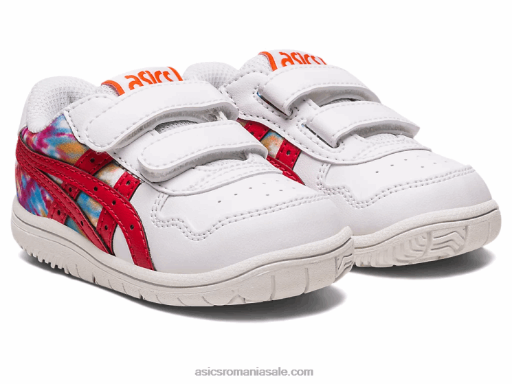 Asics alb/rosu clasic mărimea copilului mic al Japoniei ZF4644329