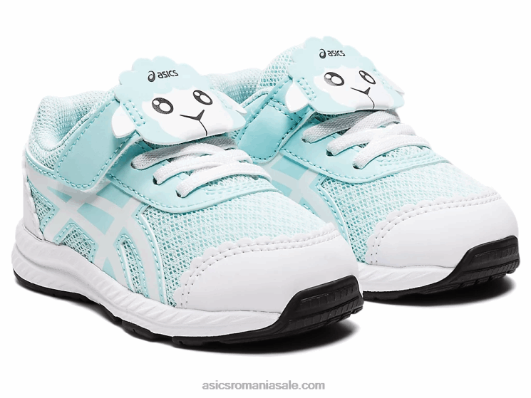 Asics albastru clar/alb susțin dimensiunea 7 copil mic ZF4644470