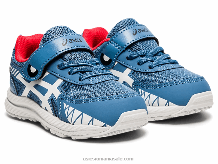 Asics ata dentara gri/alb susțin dimensiunea 7 copil mic ZF4644545