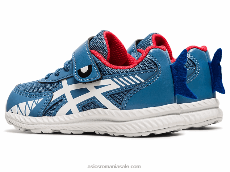 Asics ata dentara gri/alb susțin dimensiunea 7 copil mic ZF4644545
