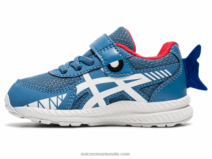 Asics ata dentara gri/alb susțin dimensiunea 7 copil mic ZF4644545