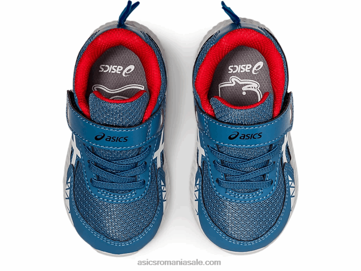 Asics ata dentara gri/alb susțin dimensiunea 7 copil mic ZF4644545
