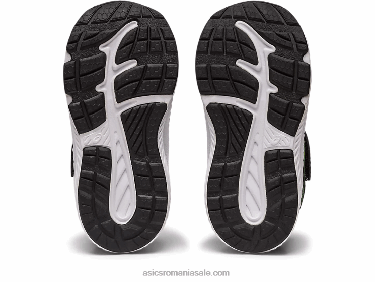 Asics coaja neagra/lamaie susțin dimensiunea 8 copil mic ZF4644316