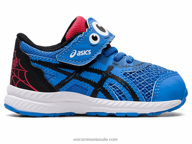 Asics coasta albastra/negru susțin curtea școlii pentru 8 copii ZF4644407
