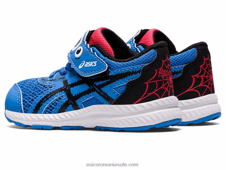 Asics coasta albastra/negru susțin curtea școlii pentru 8 copii ZF4644407
