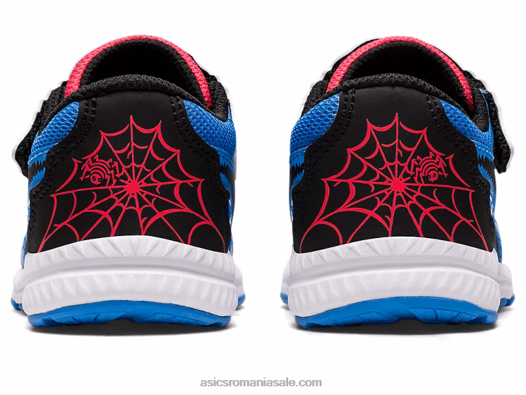 Asics coasta albastra/negru susțin curtea școlii pentru 8 copii ZF4644407
