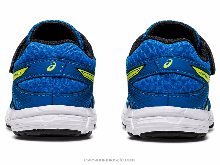 Asics directoire blue/lime zest susțin dimensiunea 6 copil mic ZF4644562