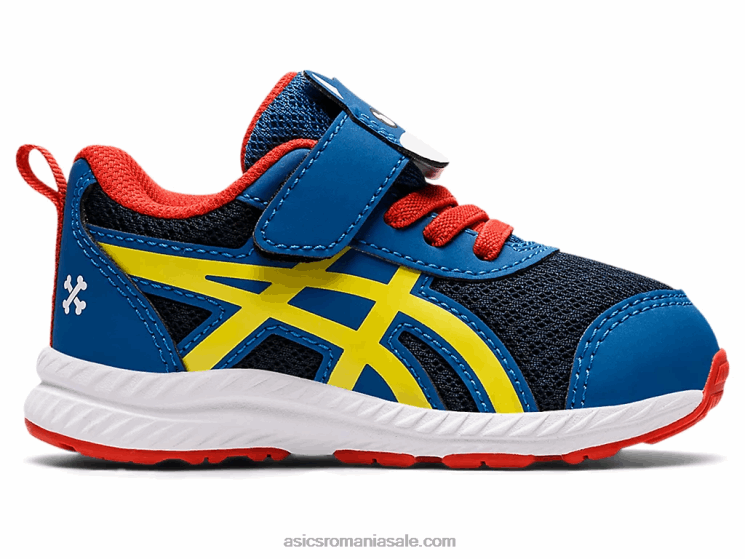 Asics lacul drive/galben vibrant susțin dimensiunea 7 copil mic ZF4644475