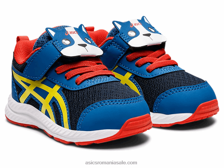 Asics lacul drive/galben vibrant susțin dimensiunea 7 copil mic ZF4644475