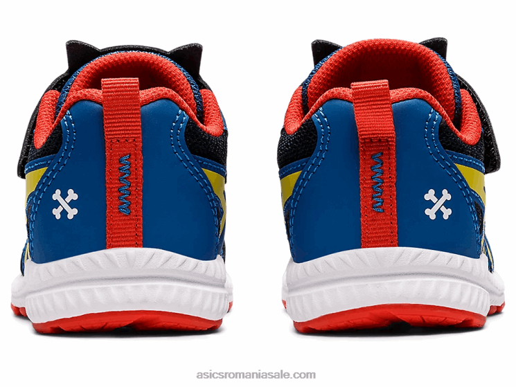 Asics lacul drive/galben vibrant susțin dimensiunea 7 copil mic ZF4644475